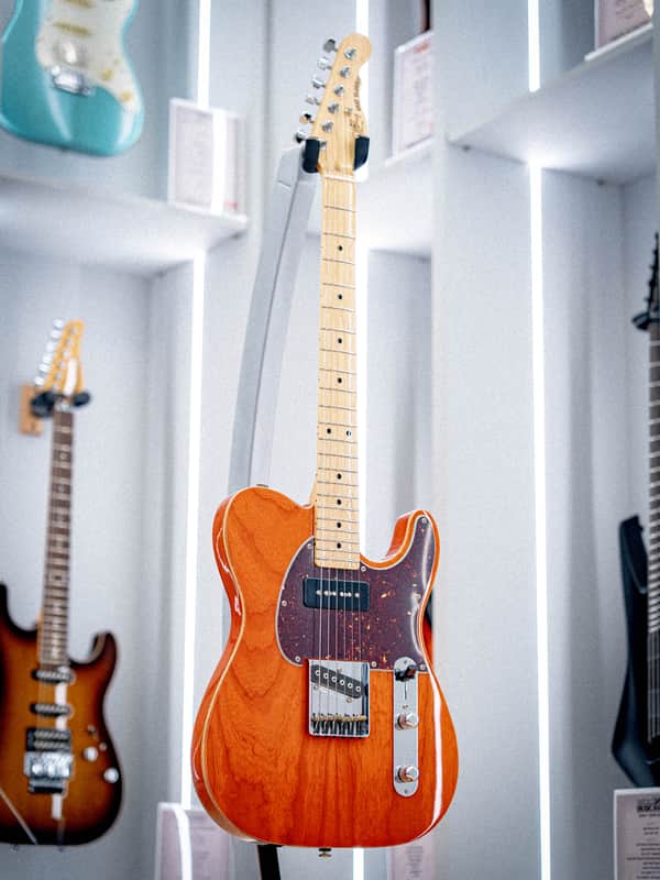 G&L USA ASAT Classic Bluesboy 90 Custom Orange image 1