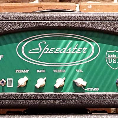Speedster Class A 40 40 watt Tube Head with Matching 2x12 cab USA Rare! image 3