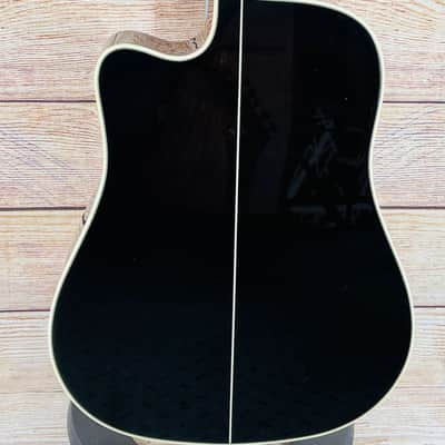 Tagima Vancouver-EQ Acoustic Electric Guitar, Natural image 7