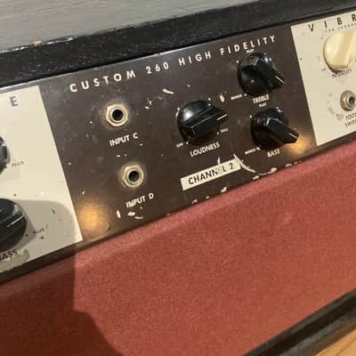 Magnatone Model 260 Custom 200 Series 2-Channel 35-Watt 2x12" Guitar Combo 1957 image 8