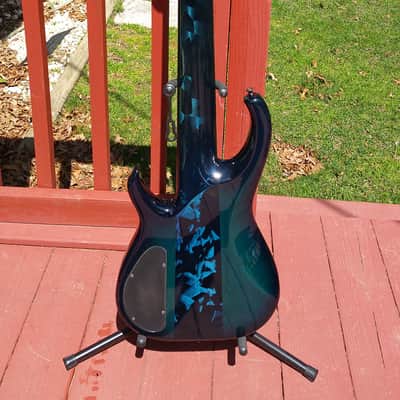 Modulus TBX Quantum Q6 1996 Trans Blue Quilt w/OHSC Graphite Bass image 3