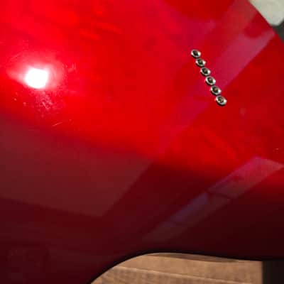 Fender W25 NAMM Custom Shop Deluxe Telecaster 2025 - Candy Apple Red image 12
