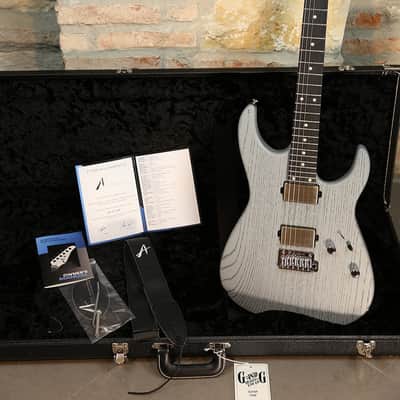 TOM ANDERSON Angel Player HH - Swamp Ash Body & Chocolate Maple Neck - Satin Organic Grain Super Sonic Gray image 24
