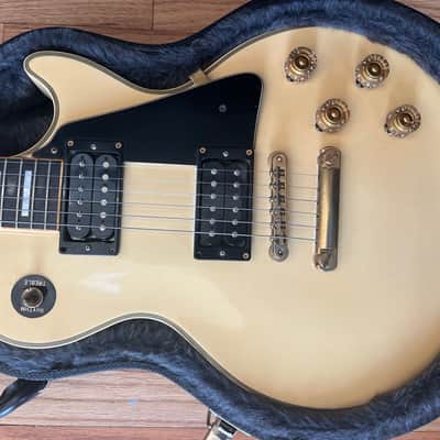 1980s Burny RLC-60 Single cut Aged White – Made in Japan image 2