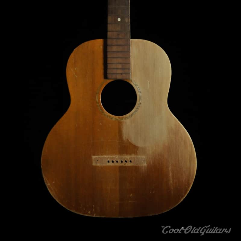 Vintage 1920s-30s Regal Jumbo Acoustic Guitar image 1