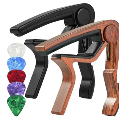 TUZIER Guitar Capo Set2-Pack Guitar Capo for Acoustic & Electric Guitars image 2