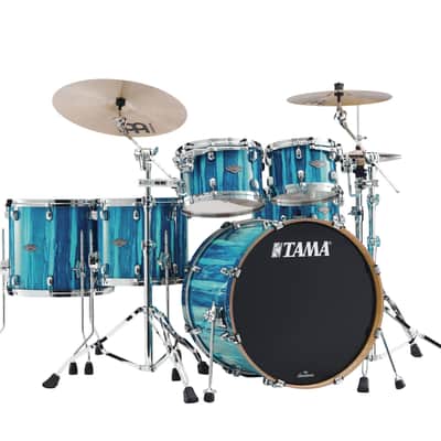 Tama MBS52RZS-SKA Starclassic Performer Shell Kit 5 pcs - Sky Blue Aurora/Chrome HW image 1