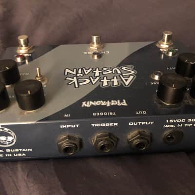 Pigtronix Attack-Sustain  Blue-Gray image 3