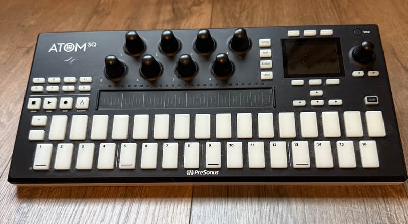 PreSonus Atom SQ MIDI Keyboard Controller with Flip Pro keyboard stand image 1