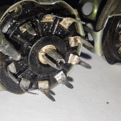 3x Tube Sockets PLK9 for 6N2P 6N23P ECC83 12AX7 tubes Vintage 70's image 10