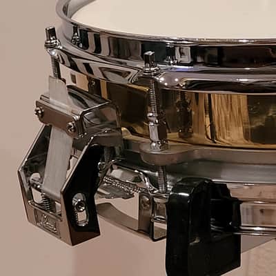 Pearl Free Floating Brass Shell Snare Drum B914-P 1983-1991 (1st Generation) image 5