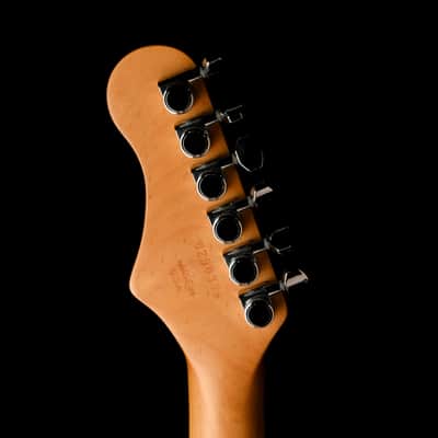 Harmony Factory Special Silhouette Electric Guitar Cherry W/Case 1 of 24 B-Stock image 14