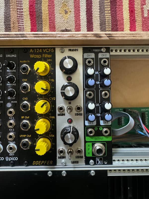 Pittsburgh Modular LFO2 Dual LFO Module 2010s - Silver image 1