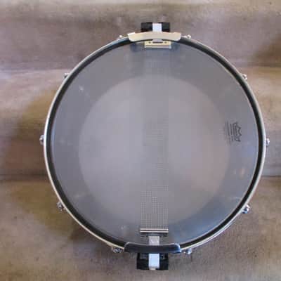 Yamaha Vintage Recording Custom Snare Drum, 14 X 6.5, Black Lacquer, Japan Made - 1983! image 14