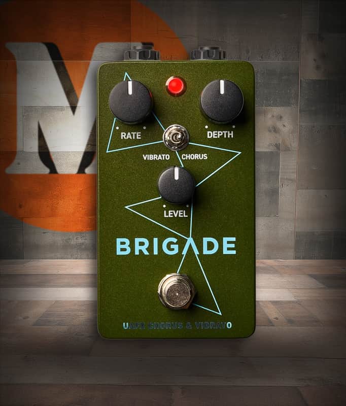 Universal Audio BRIGADE Chorus & Vibrato Pedal image 1
