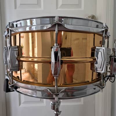 RARE ! Ludwig Bronze 75th Anniversary/ Detailed Video attached - Bronze image 19