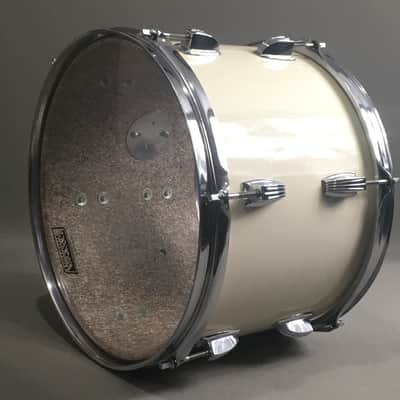 Vintage Ludwig Made in USA Monroe NC S/L Series 9x13” Rack Tom Drum 1981-1983 White Cortex Granitone Pre-Rockers image 5