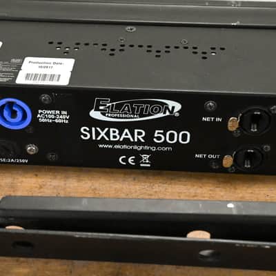Elation SIXBAR 500 6x 12W RGBAW+UV LED Batten Fixture CG013Z3 image 7
