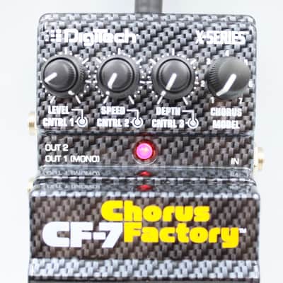 DigiTech CF-7 Chorus Factory With Original Box Guitar Effect Pedal image 3