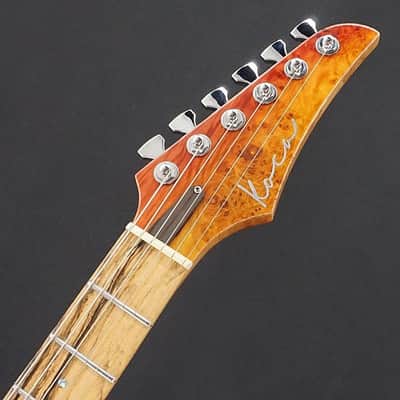 Koca Guitars [Ikeshibu Used Goods Festival Item] USED Light 6 String (Burl Maple Top / Pale Moon Ebony / Birds Eye Maple Neck) Coca Guitars image 7