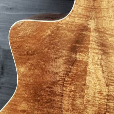 Taylor 214ce-K DLX Koa Deluxe Torrified Spruce Top Acoustic-Electric Guitar image 7