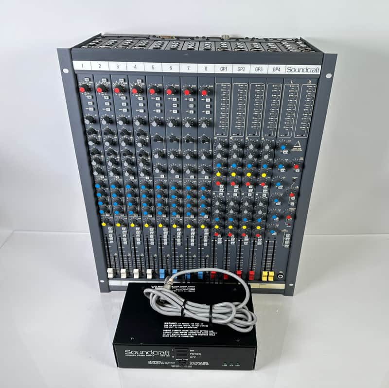 Soundcraft Delta Dave 8 Analog Mixer w/ Power Supply | Reverb