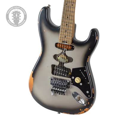 New EVH Frankenstein Relic Satin Silverburst #EVH2400357 image 1