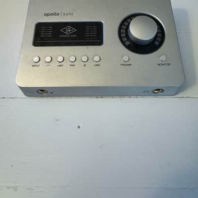 Universal Audio Apollo Solo Heritage Edition Thunderbolt 3 Audio Interface 2020 - Present - Silver image 3