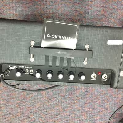 Supro Delta King 12-15W Tube Amp for Guitar-1822R-Classic Sound-Black and Black image 2