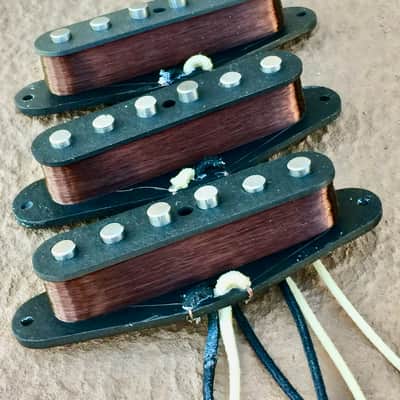 Hand Wound Stratocaster Pickups Set-Rude Blues-Alnico 5-Handwound Strat-Tone Hatch image 1