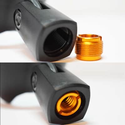 Simean Skull Mic Clip - Large - Black : Universal Microphone Clip Suitable for Most Vocal Mics image 8