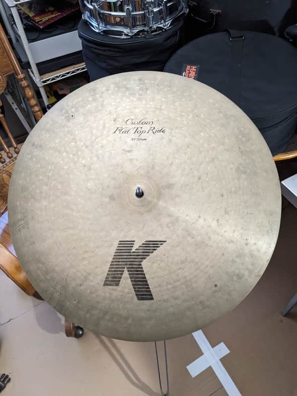 Zildjian 20" K Custom Flat Top Ride Cymbal 1998 - Present 2231g image 1
