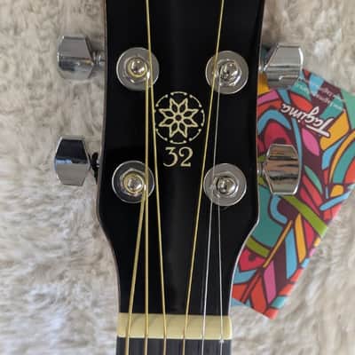 Tagima WS 42 EQ BK Baby Non-Cutaway Acoustic/Electric Guitar - B stock image 6