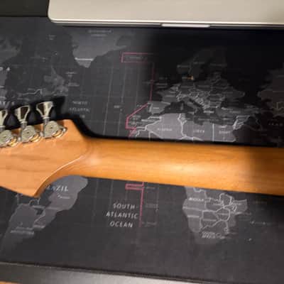 Warmoth Stratocaster Neck - Roasted Maple Rosewood image 8