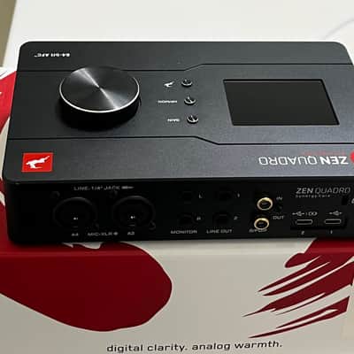 Antelope Audio Zen Quadro Synergy Core USB-C Audio Interface 2024 - Present - Black image 6