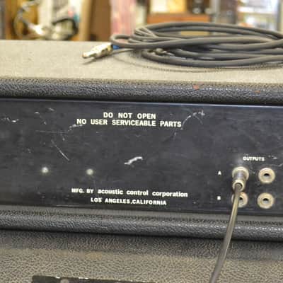 Vintage Acoustic 360 Head + 361 Cab Bass Amplifier Amp image 4