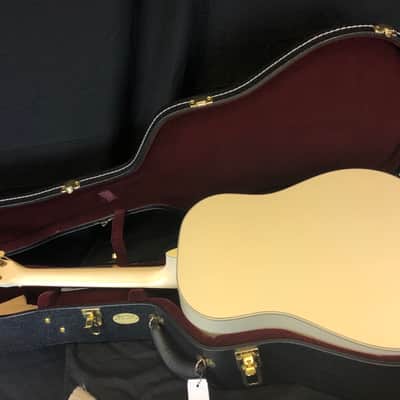 2016 Martin Custom Shop -Sloped Shoulder Dreadnought - Antique White Gloss image 3
