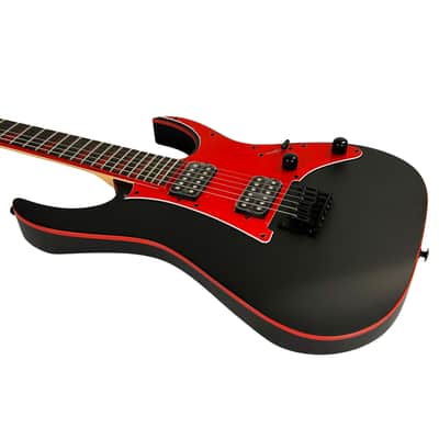 Ibanez GRG131DX RG Gio Black Flat Electric Guitar image 7