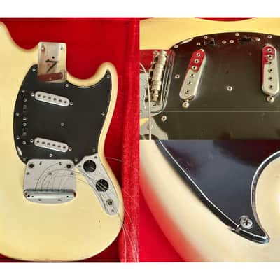 Fender Mustang 1973 USA olympic white DiMarzio PUs image 10