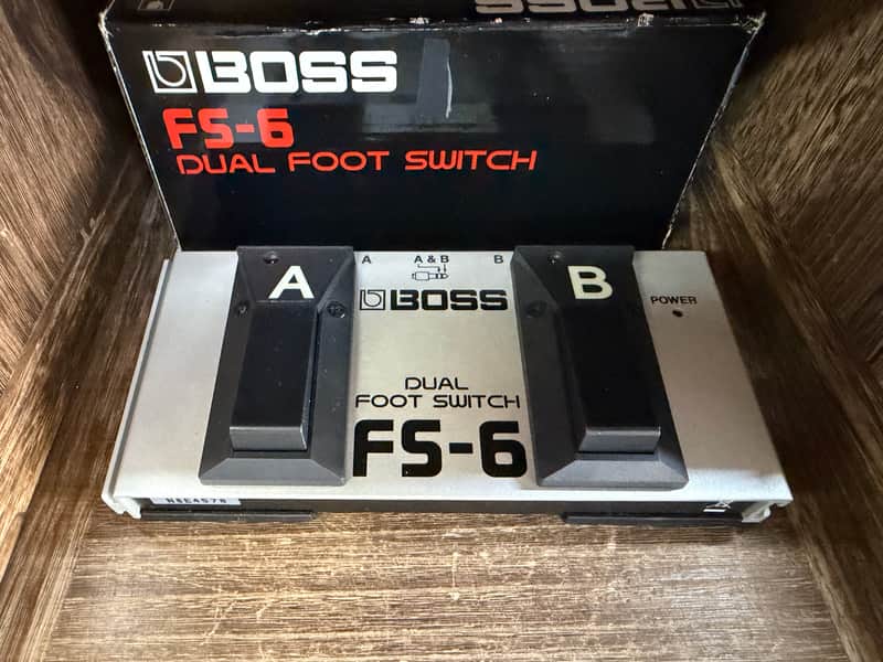 Boss FS-6 Dual Footswitch in the box 2012 - Present - Gray image 1