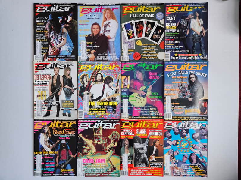 Guitar for the Practicing Musician Guitar - 1992 Complete Year (12) Issues image 1