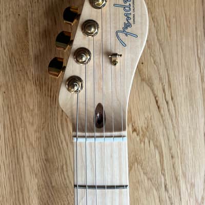 Fender Limited Edition American Professional Telecaster with Maple Fretboard 2018 - Vintage White with Gold Hardware image 6