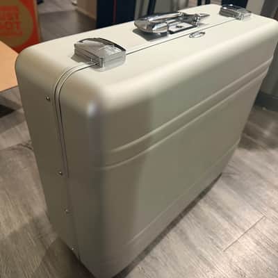 BPNYC Halliburton Eurorack Modular Powered Travel Case 9U 98hp Silver image 3