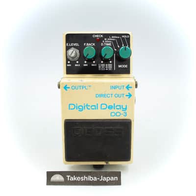 美品 BOSS DD-3 日本製 Japan DD3 Digital Delay Boss DD-3 Digital Delay 1986 Vintage Guitar Pedal Made in Japan