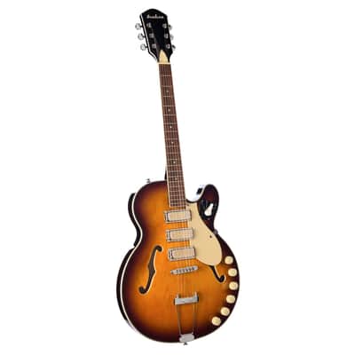 Airline Guitars H59 Honeyburst image 8