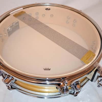 DW CUSTOM 13" BIRCH PICCOLO SNARE DRUM (SEE VIDEO)-NAT LACQR-FREE SHIP TO C-USA! image 6