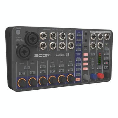 Zoom LiveTrak L6 Mixer & Digital Audio Recorder image 12