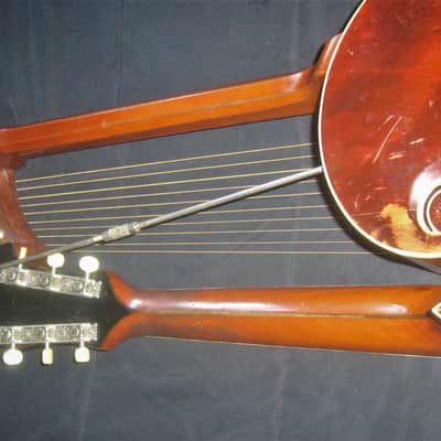 Gibson Model U Harp-Guitar 1916 Cherry Sunburst Kalamazoo, Michigan USA image 13