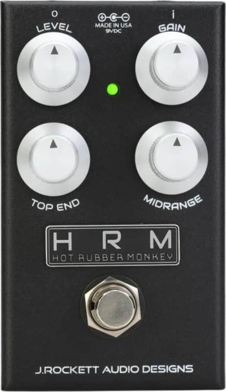 J Rockett HRM Hot Rubber Monkey Overdrive Effects Pedal image 1