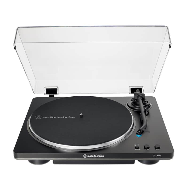 Audio-Technica AT-LP70X Automatic Turntable (Black/Grey) image 1